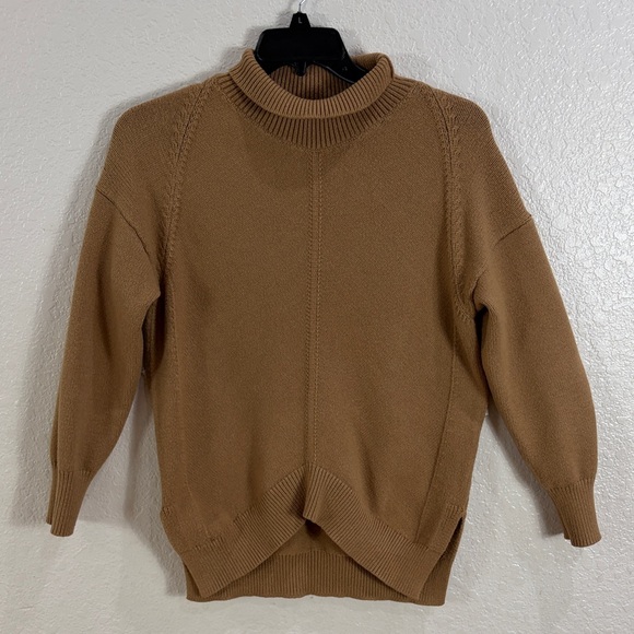 Maeve Sweaters - MAEVE by Anthropologie ,Size S ,Cozy Tan Turtleneck Sweater